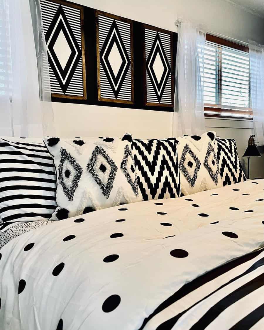 Decor Black And White Bedroom Ideas Queenbie