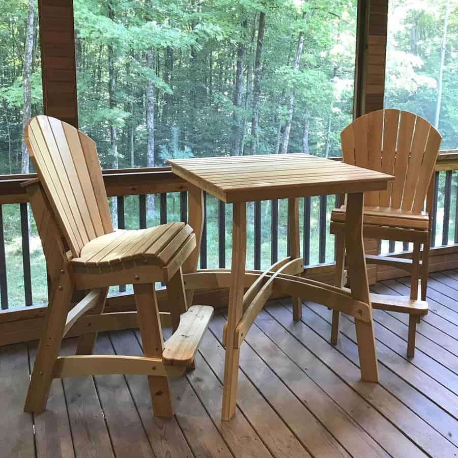 Furniture Backyard Deck Ideas Barleyharvestwoodplans