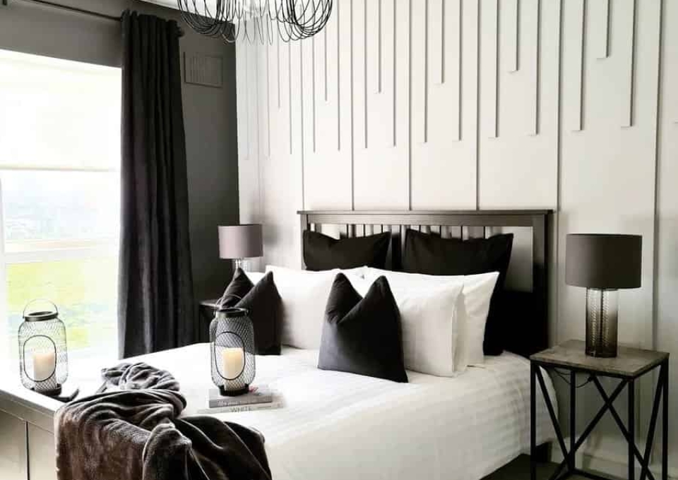 Industrial Black And White Bedroom Ideas Hartgrovehome