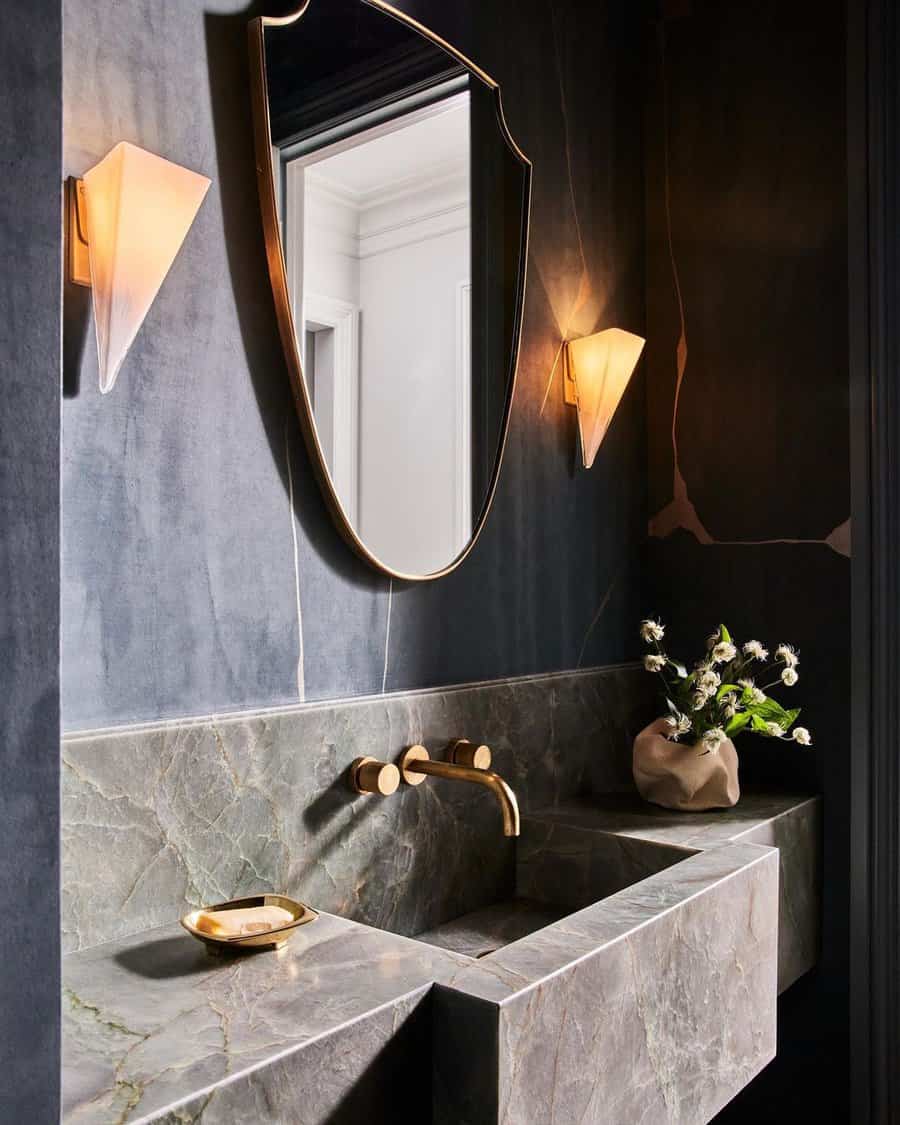 Lighting Powder Room Ideas Monicafrieddesign