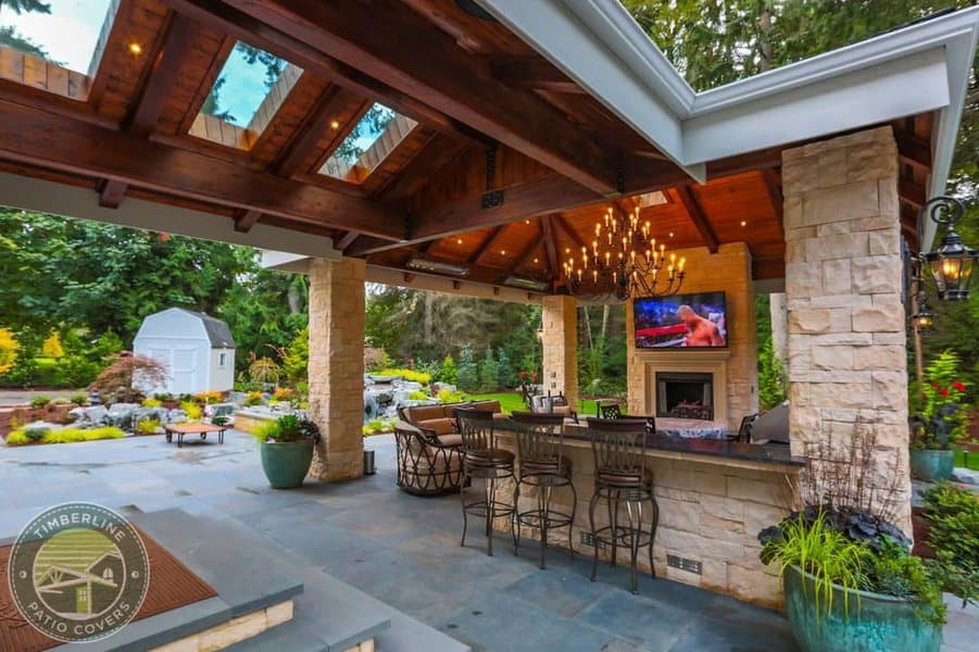 Luxury Covered Patio Ideas Timberlinepatiocovers