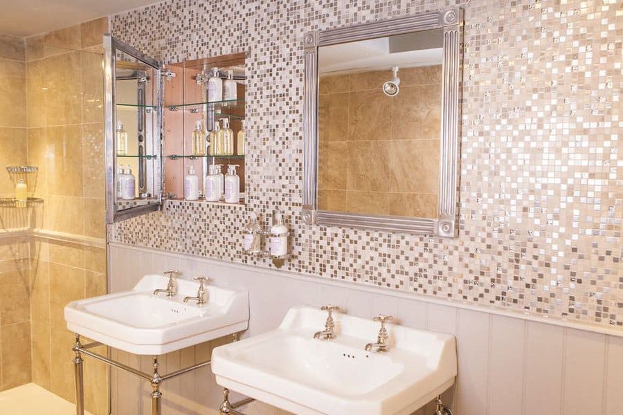 Mosaic Tiles Bathroom Wall Ideas Chadderandco