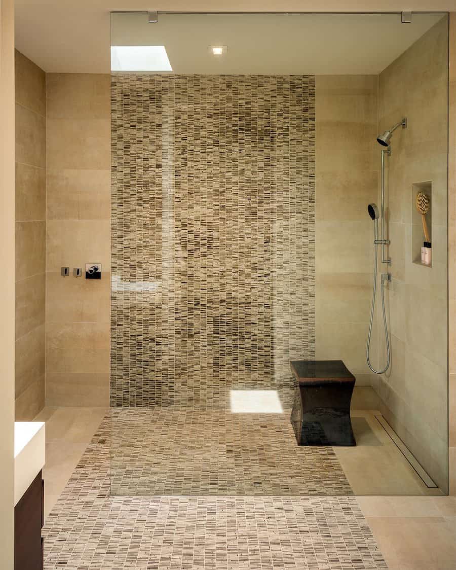 Mosaic Tiles Bathroom Wall Ideas Rina Okawa