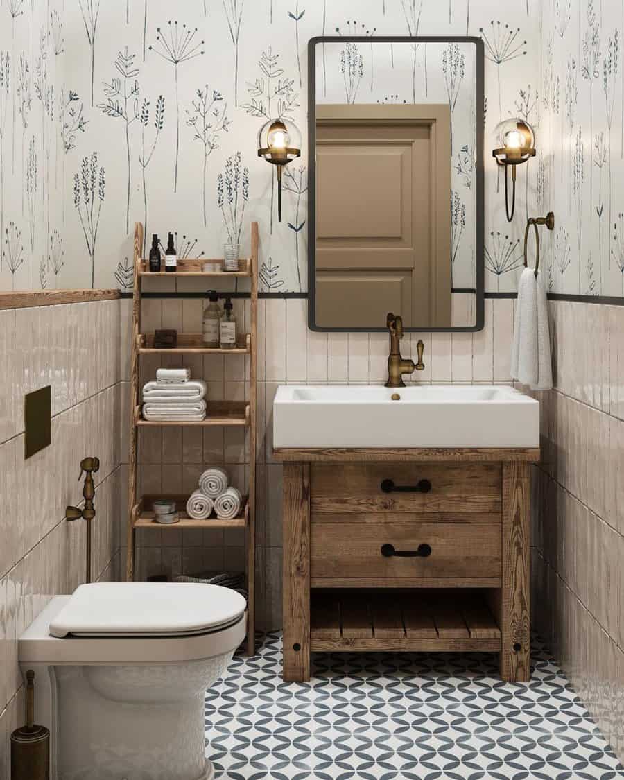 Rustic Powder Room Ideas Regina