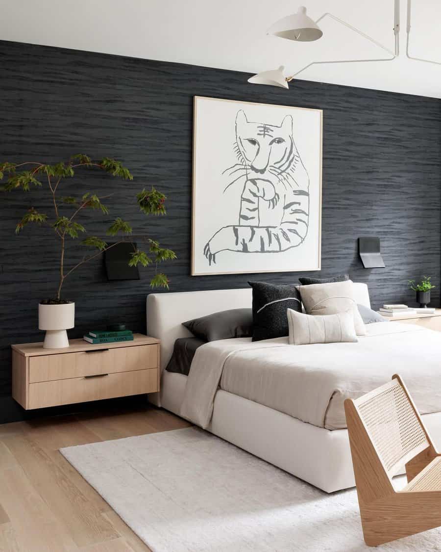 Scandinavian Black And White Bedroom Ideas Plaidfoxstudio