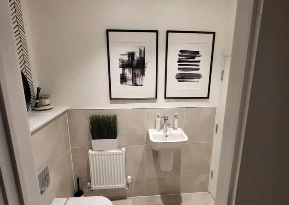 Small Powder Room Ideas Inside Parkcorner