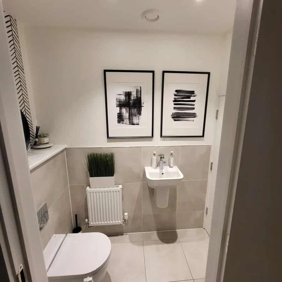 Small Powder Room Ideas Inside Parkcorner