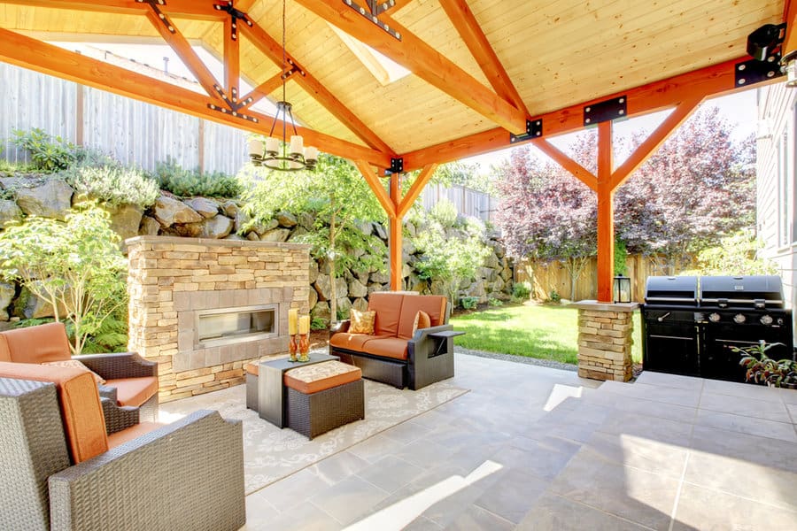 Timber Frame Covered Patio Ideas