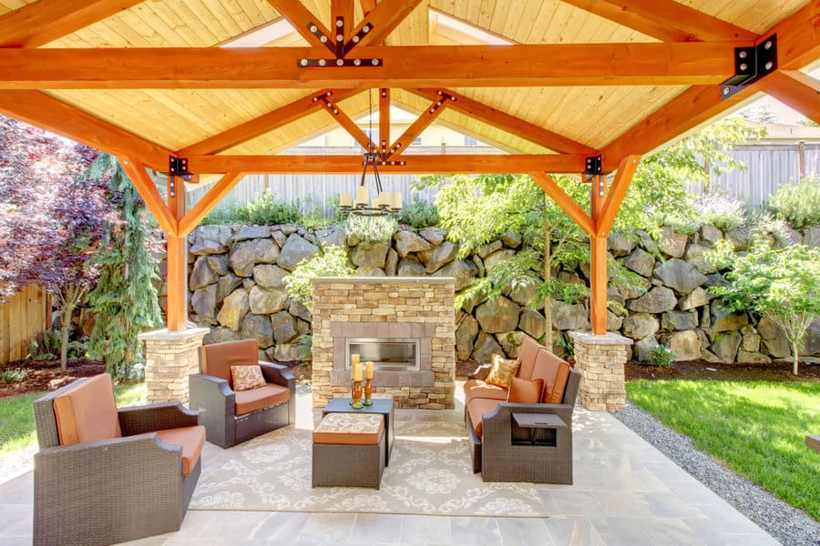 Timber Frame Covered Patio Ideas