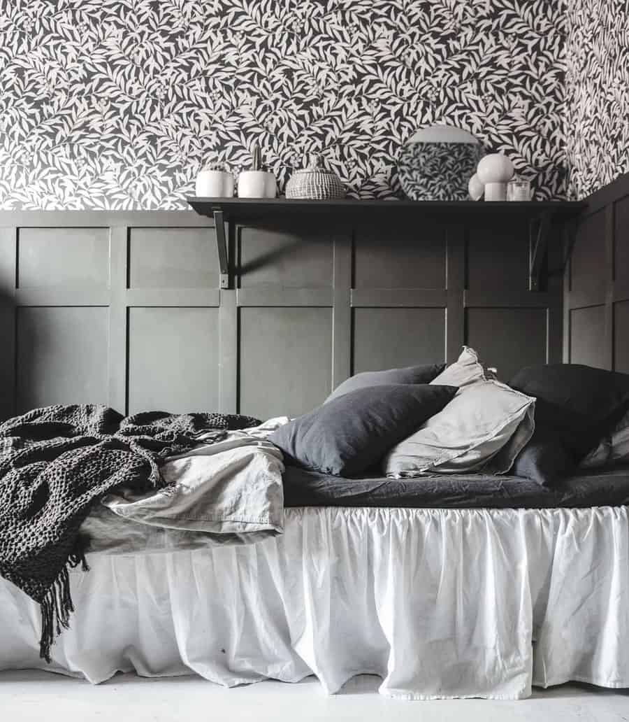 Wall Black And White Bedroom Ideas Tessjohansen