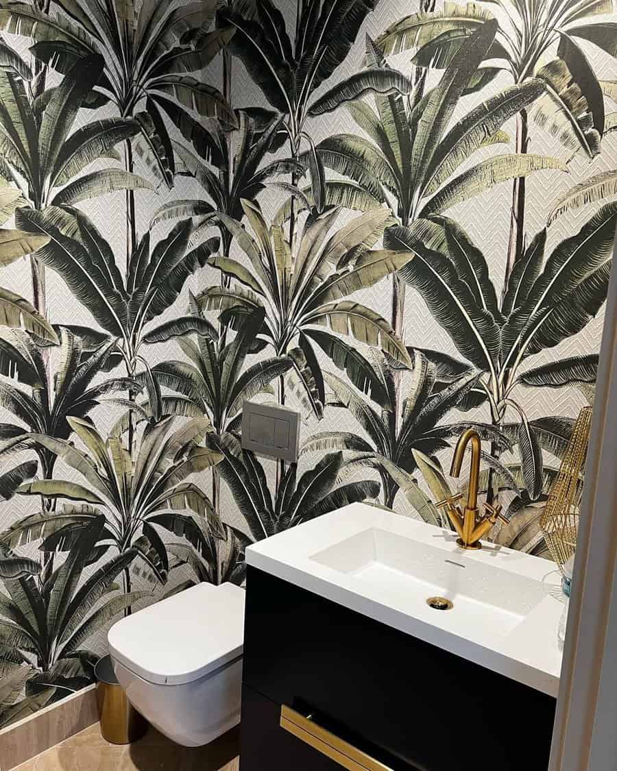 Wallpaper Powder Room Ideas Zonasestilo