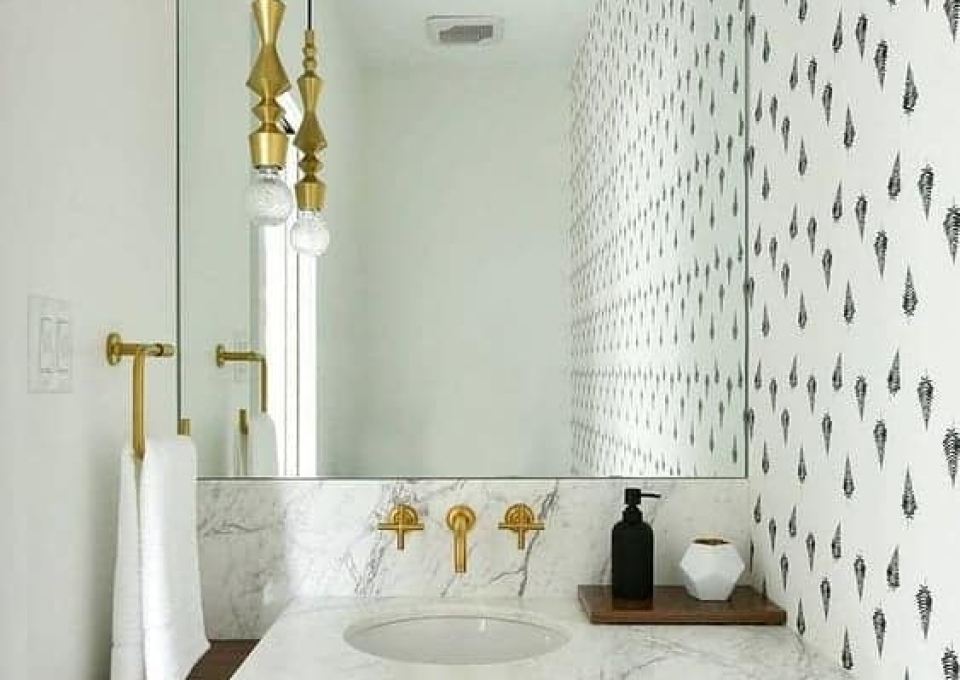 White Powder Room Ideas Mcmdesignllc