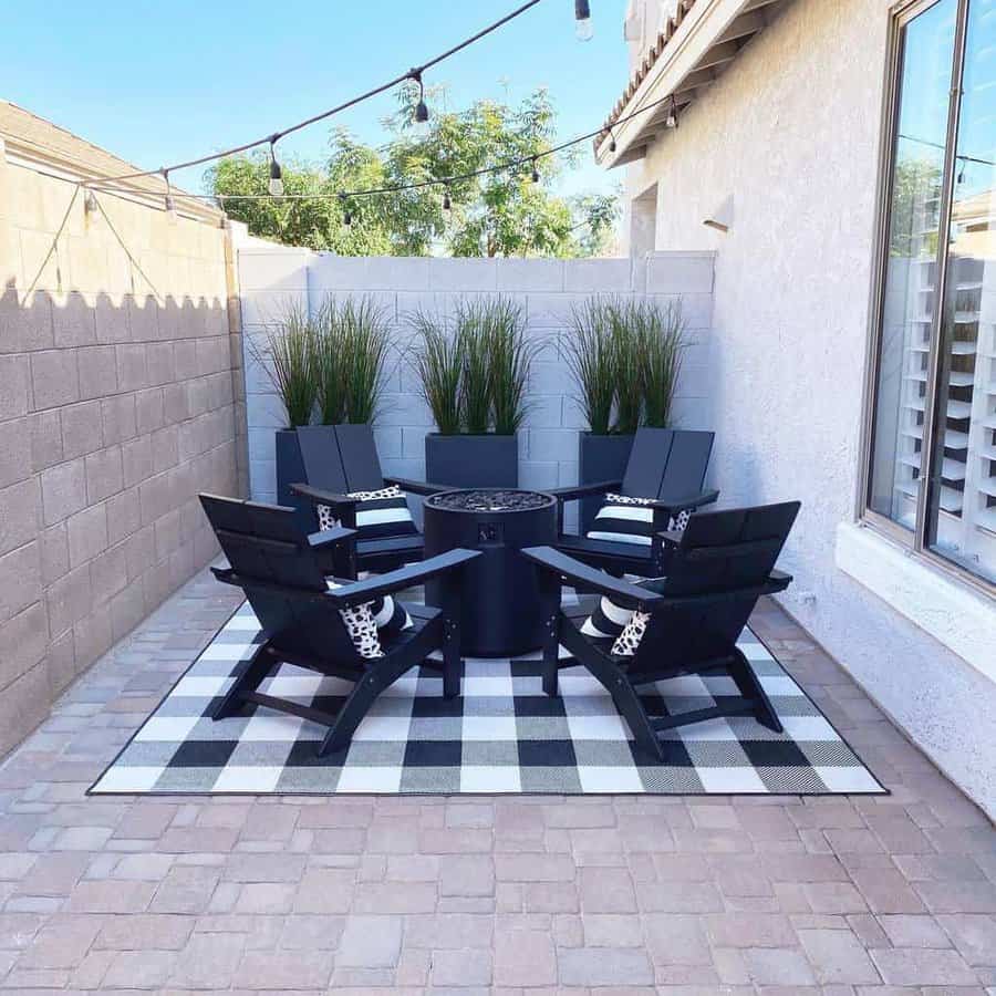 Firepit Small Backyard Patio Ideas Findhomesweetazhome