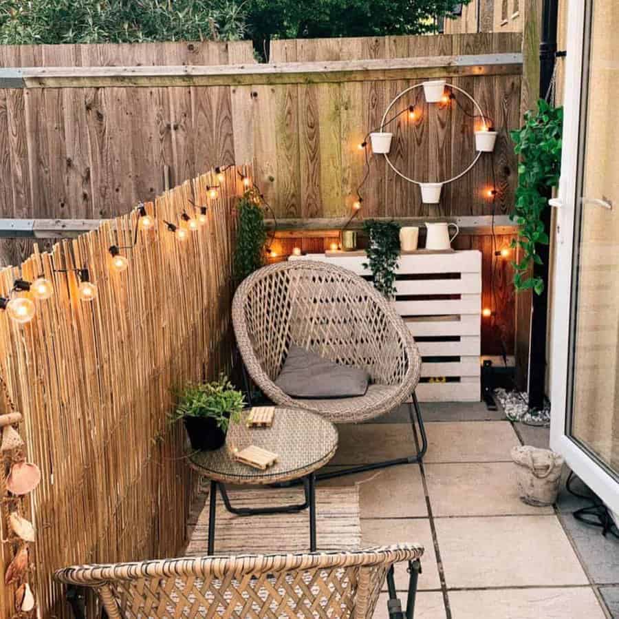 Lighting Ideas Small Backyard Patio Ideas Hannah Athome