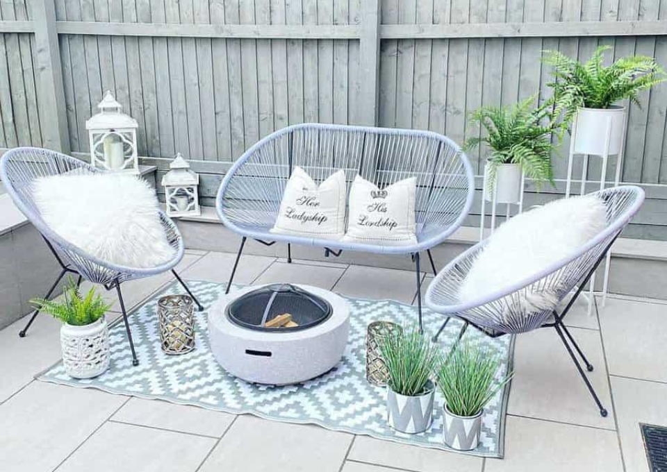 Patio Furniture Small Backyard Patio Ideas Forevergreyhome