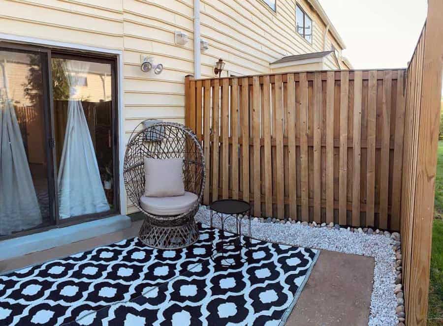 Simple Small Backyard Patio Ideas Teaandtapemeasure